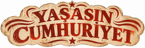 Yaşasın Cumhuriyet 4 A4 pano başlığının tamamı